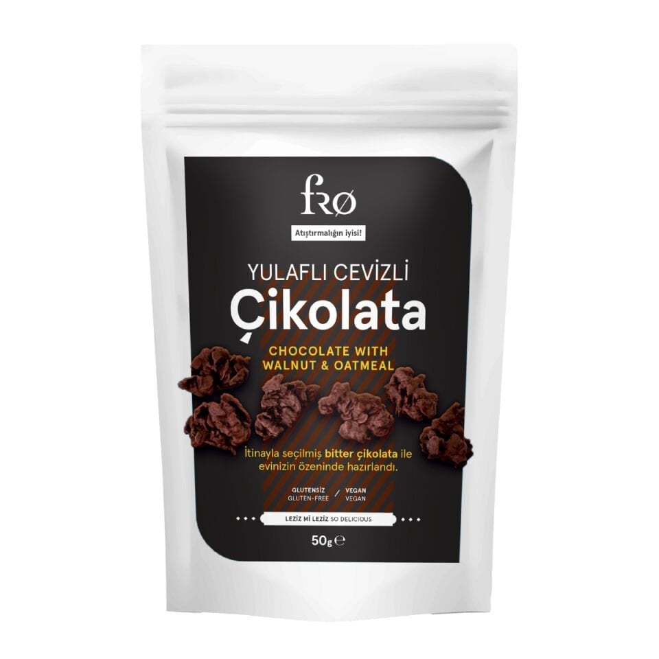 FRO Yulaflı Cevizli Çikolata