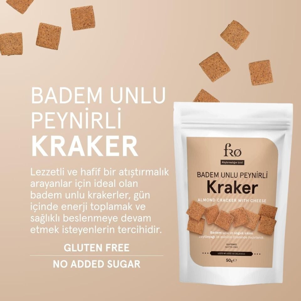 Fro Badem Unlu Peynirli Kraker
