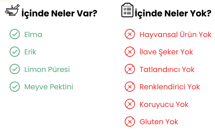 MEYVE BARI ELMA ERİK