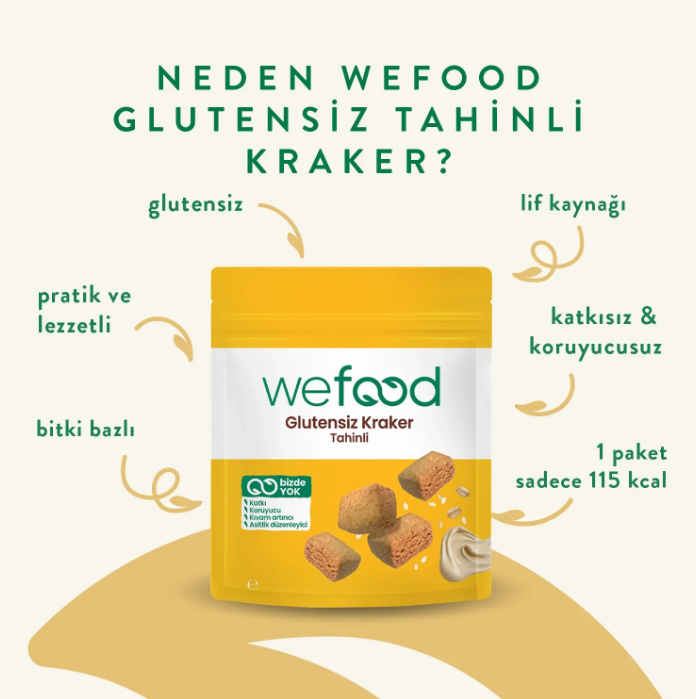 Wefood Tahinli Kraker 40 gr