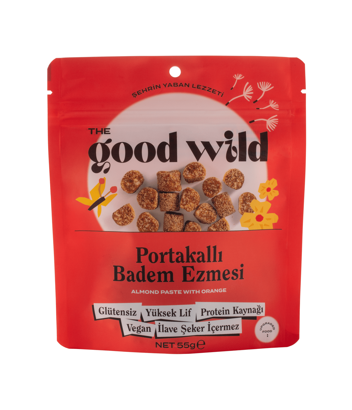 GOOD WILD Portakallı Badem Ezmesi 55 gr