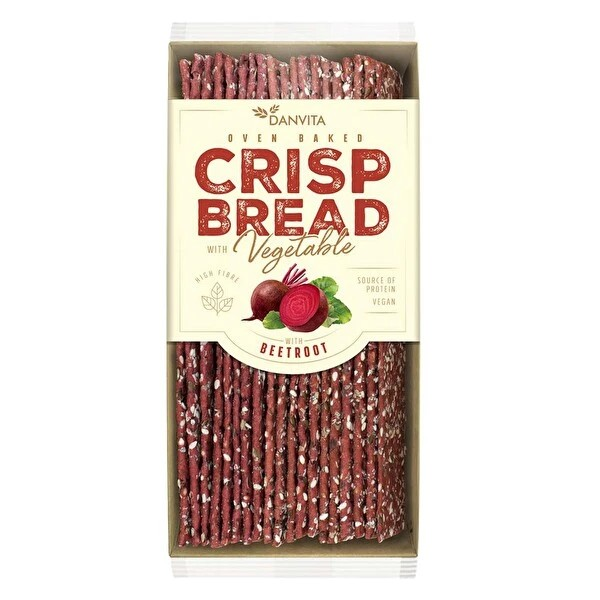CRISP BREAD Kırmızı Pancarlı Kraker 130 g