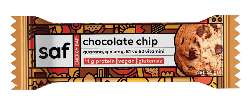 SAF Chocolate Chip Energy Bar 50 gr