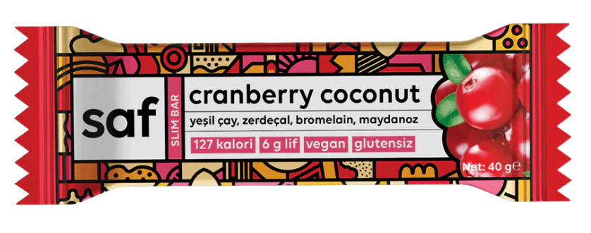 Cranberry Coconut Slim Bar