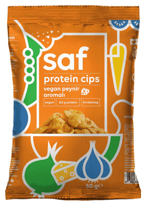 Vegan Peynir Aromalı Protein Cips