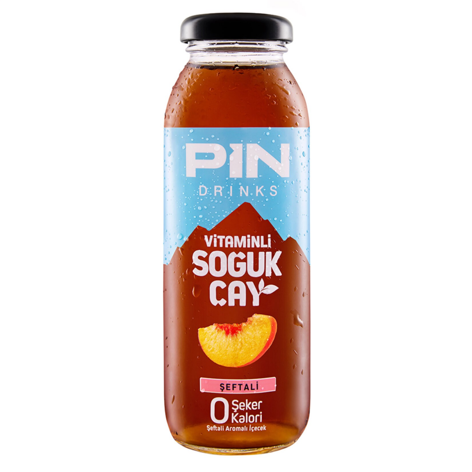 PIN Vitaminli Soğuk Çay Şeftali 250 ml