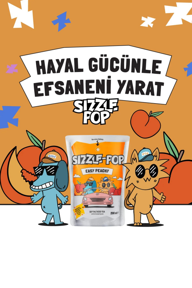 Sizzle-Pop Summer Champ Şeftali Elma Ananas